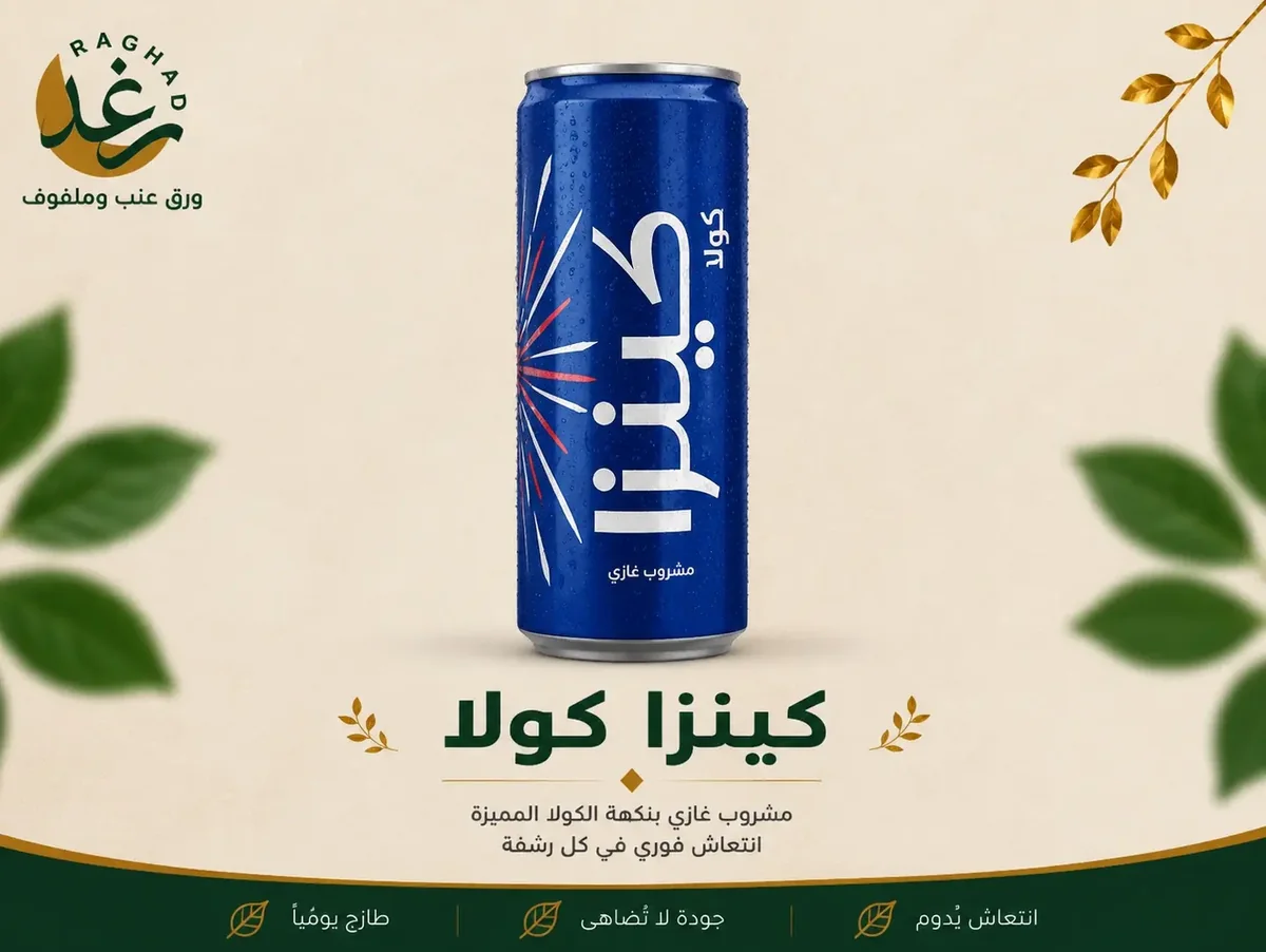 كينزا كولا من رغد في جدة